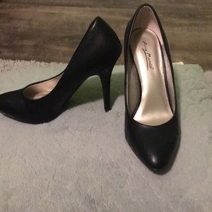 Black heels